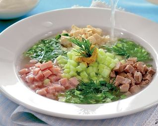 Окрошка мясная сборная