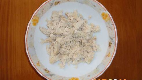 окрошка на бульоне