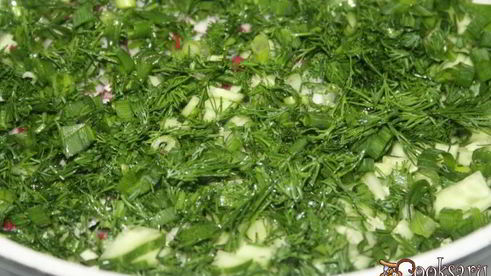 окрошка на мацони и айране