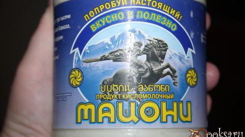 окрошка на мацони и айране