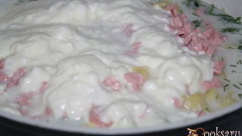 окрошка на мацони и айране