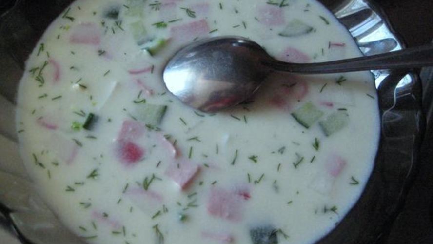 Рецепт окрошки на минералке