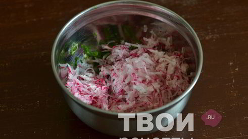 окрошка на сыворотке