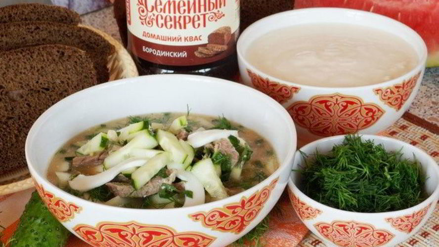 Рецепт окрошки по-татарски