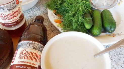 окрошка по-татарски