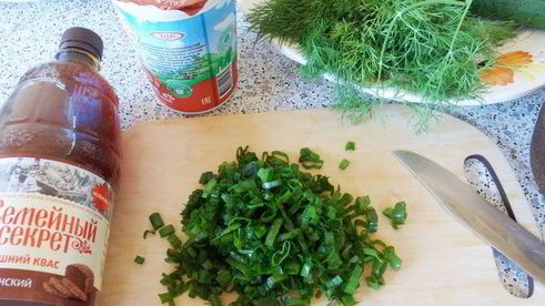 окрошка по-татарски