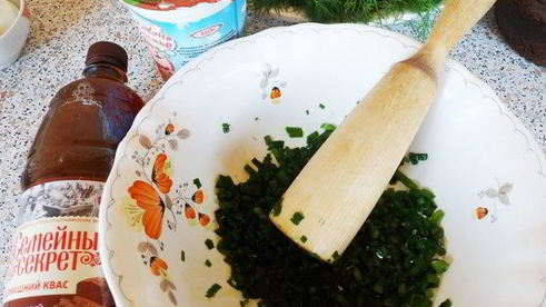 окрошка по-татарски