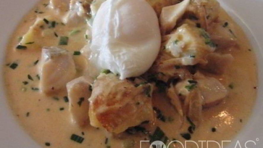 Рецепт окрошки с рыбой