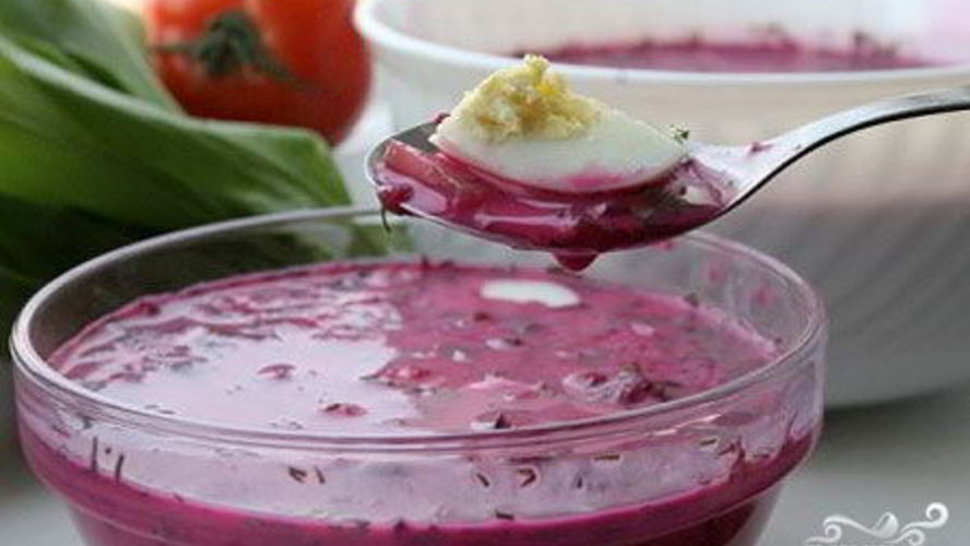 Рецепт окрошки со свеклой