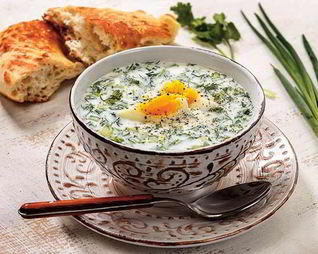 Овдух — азербайджанская окрошка