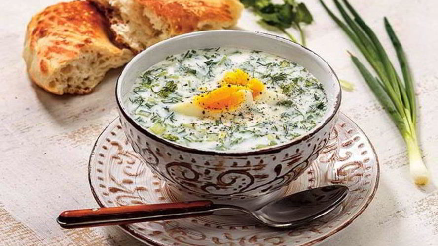 Рецепт овдуха — азербайджанской окрошки