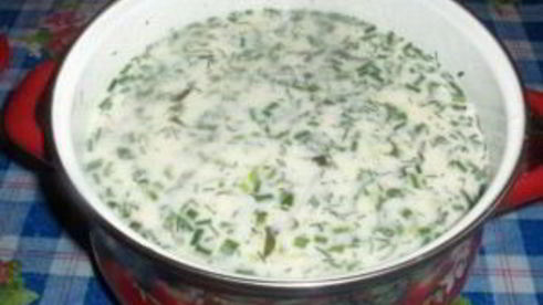 овощная окрошка на кефире