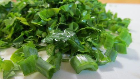 постная окрошка на квасе