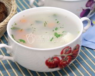 Острый рыбный суп