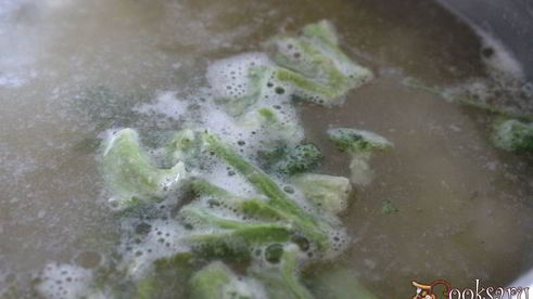 куриный суп с овощами и фарфалле