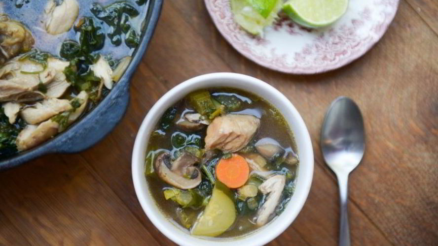 Рецепт куриного супа с овощами