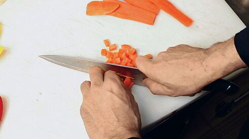 минестроне с дайконом и укропом