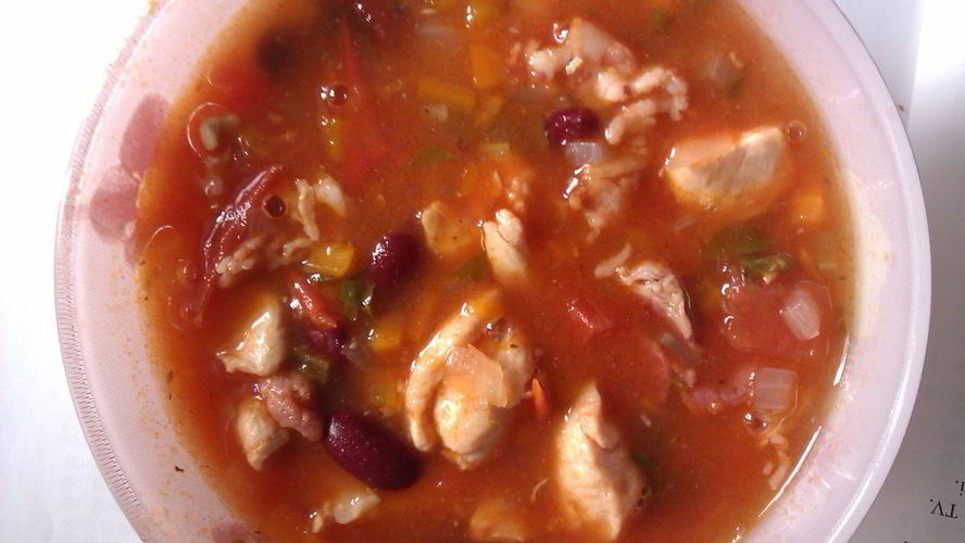 Рецепт минестроне с куриной грудкоя