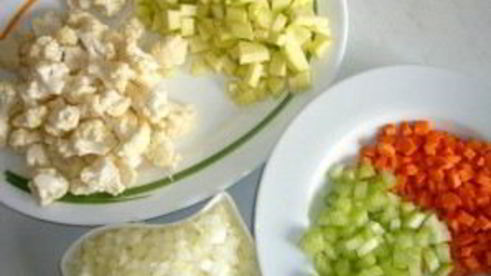 минестроне с курицей