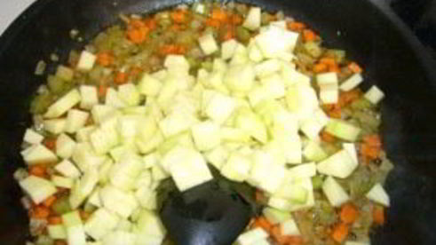 минестроне с курицей