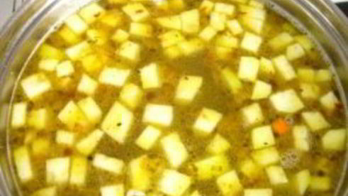 минестроне с курицей