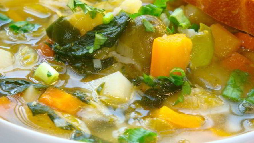 Рецепт минестроне, супчик по сезону