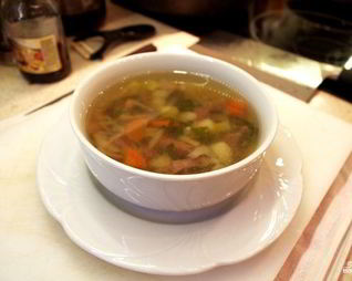 Минестроне в мультиварке