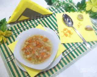 Овощной суп диетический