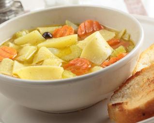 Овощной суп минестроне