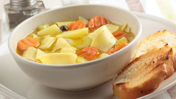 Рецепт Овощного супа минестроне