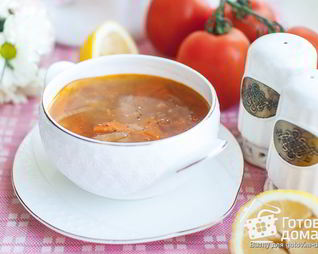 Овощной суп по-египетски