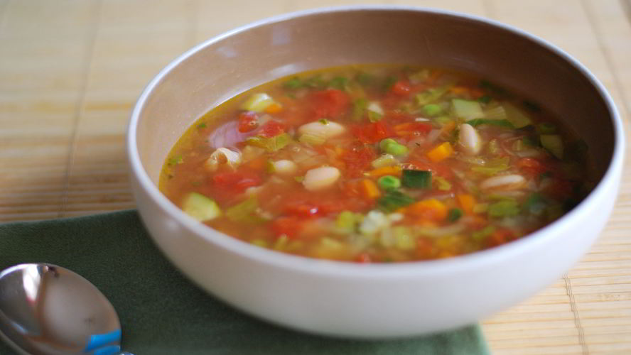 Рецепт овощного супа с болгарским перцем