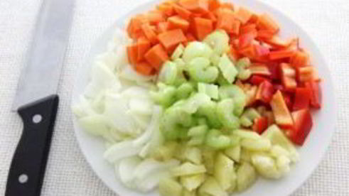 овощной суп с фасолью