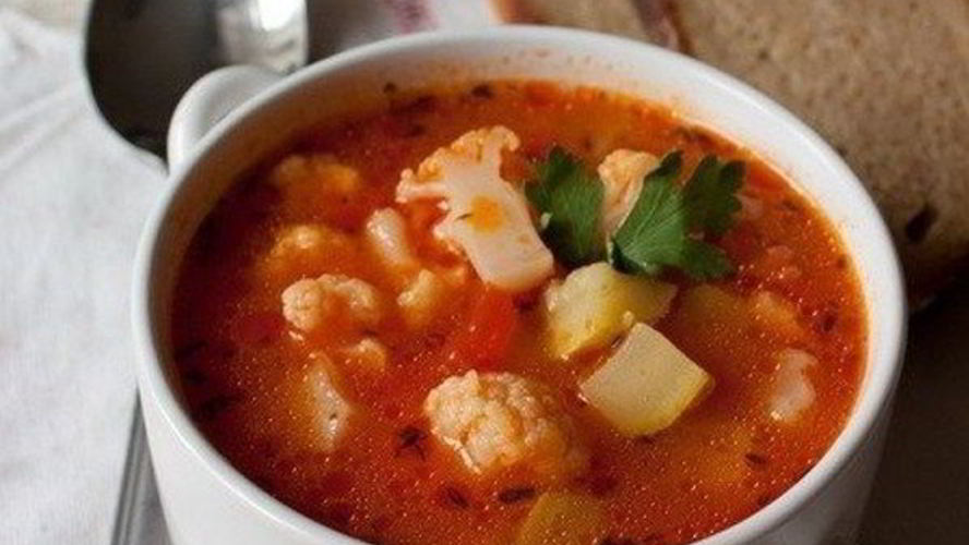 Рецепт овощного супа с кабачками