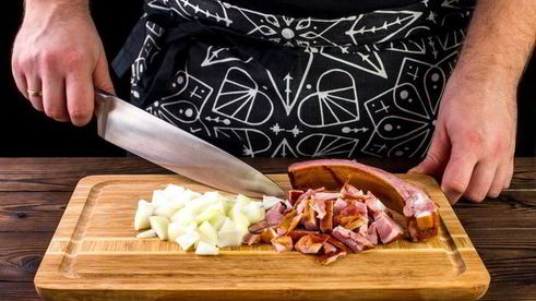 овощной суп с копченостями