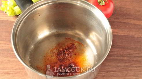 постный овощной суп с сельдереем