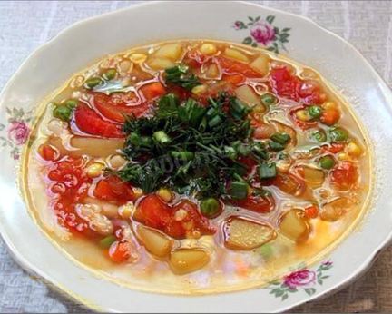 Суп Минестроне классический