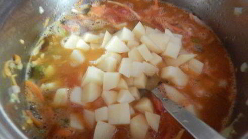 зеленый минестроне