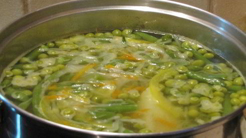 зимний овощной суп