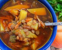 Суп из чечевицы