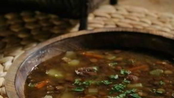 Рецепт Пряного чечевичного супа