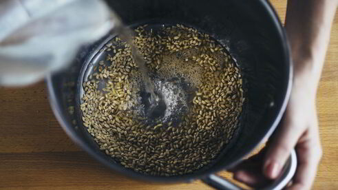 постный рассольник с перловкой