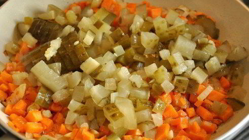 рассольник домашний