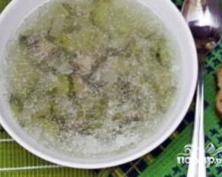 Рассольник из соленых огурцов