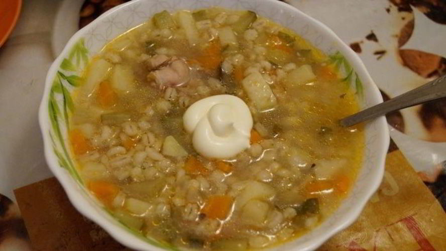 Рецепт рассольника на курином бульоне из мультиварки