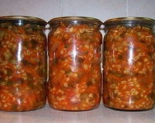 Рассольник на зиму с перловкой