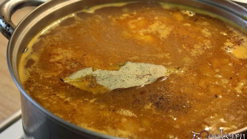 рассольник с говяжьими почками