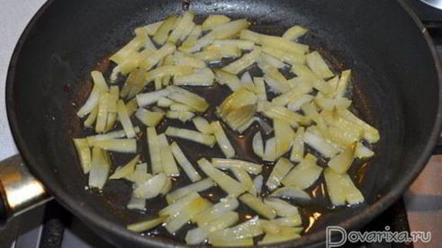 рассольник с куриными потрошками