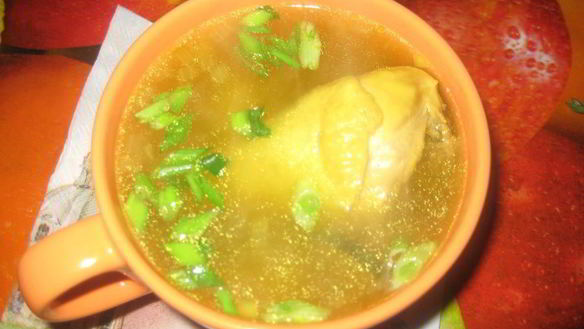 Рецепт Рассольника с курицей и перловкой