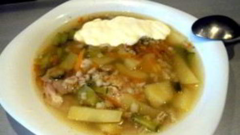 рассольник с курицей в мультиварке